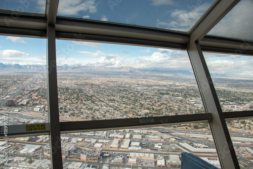 View of Las Vegas from the Stratosphere Hotel