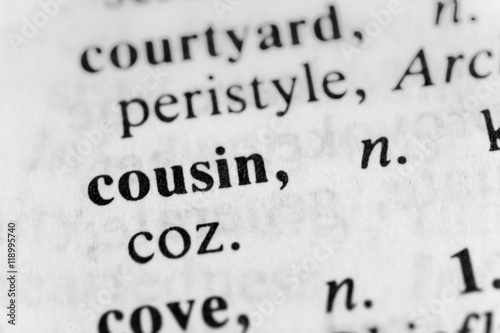 Obraz na płótnie Cousin