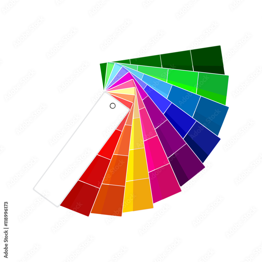 Obraz premium Color swatches vector