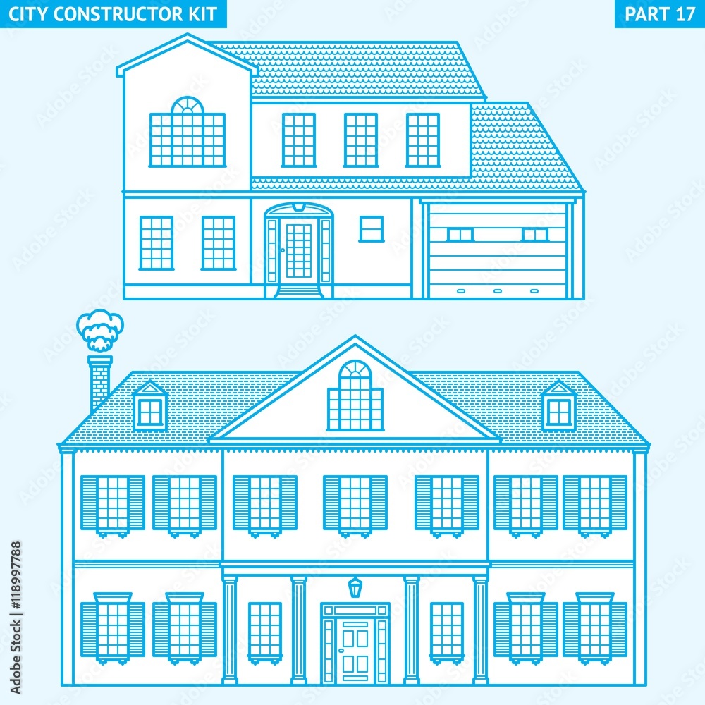 City Constructor Kit - houses and buildings