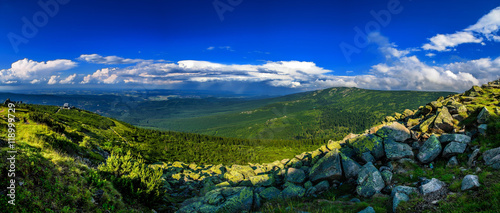 stuning mountains panorama, Karkonosze Mountains