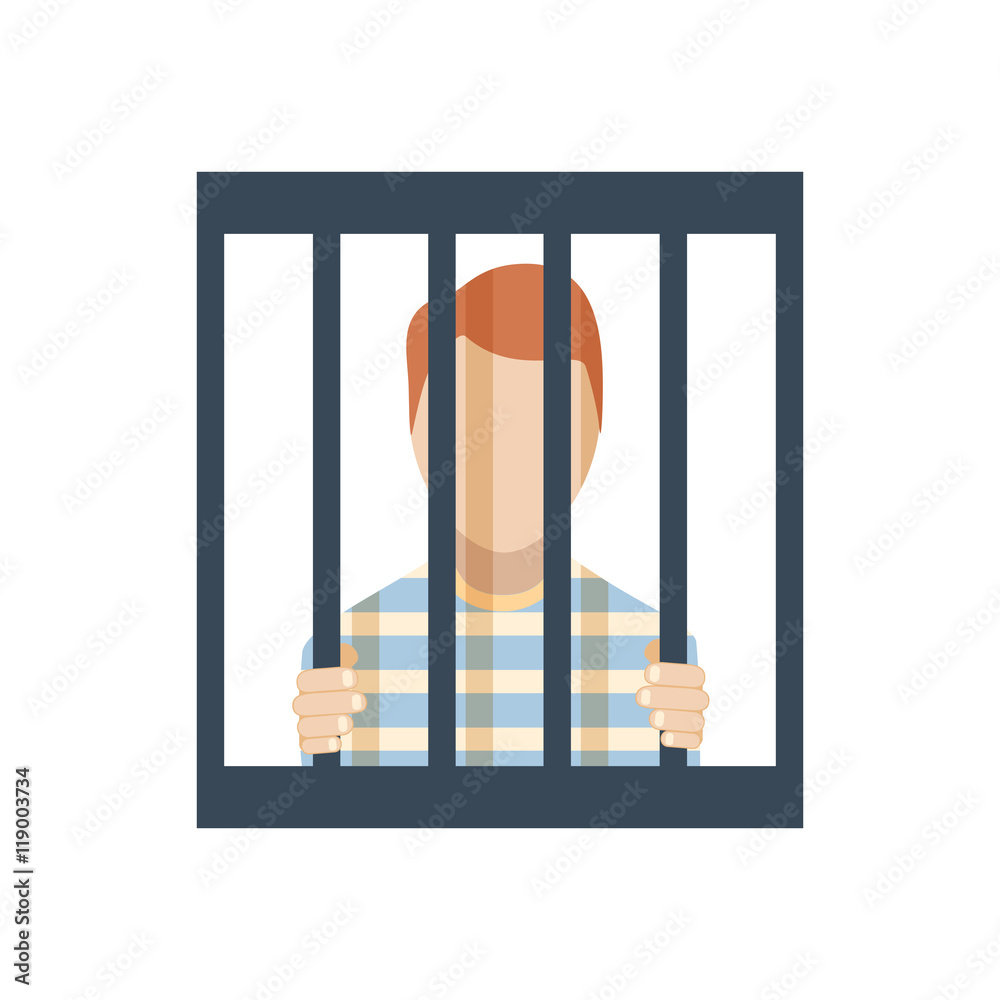 jail inmate icon
