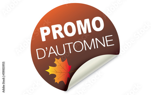 PROMO D'AUTOMNE