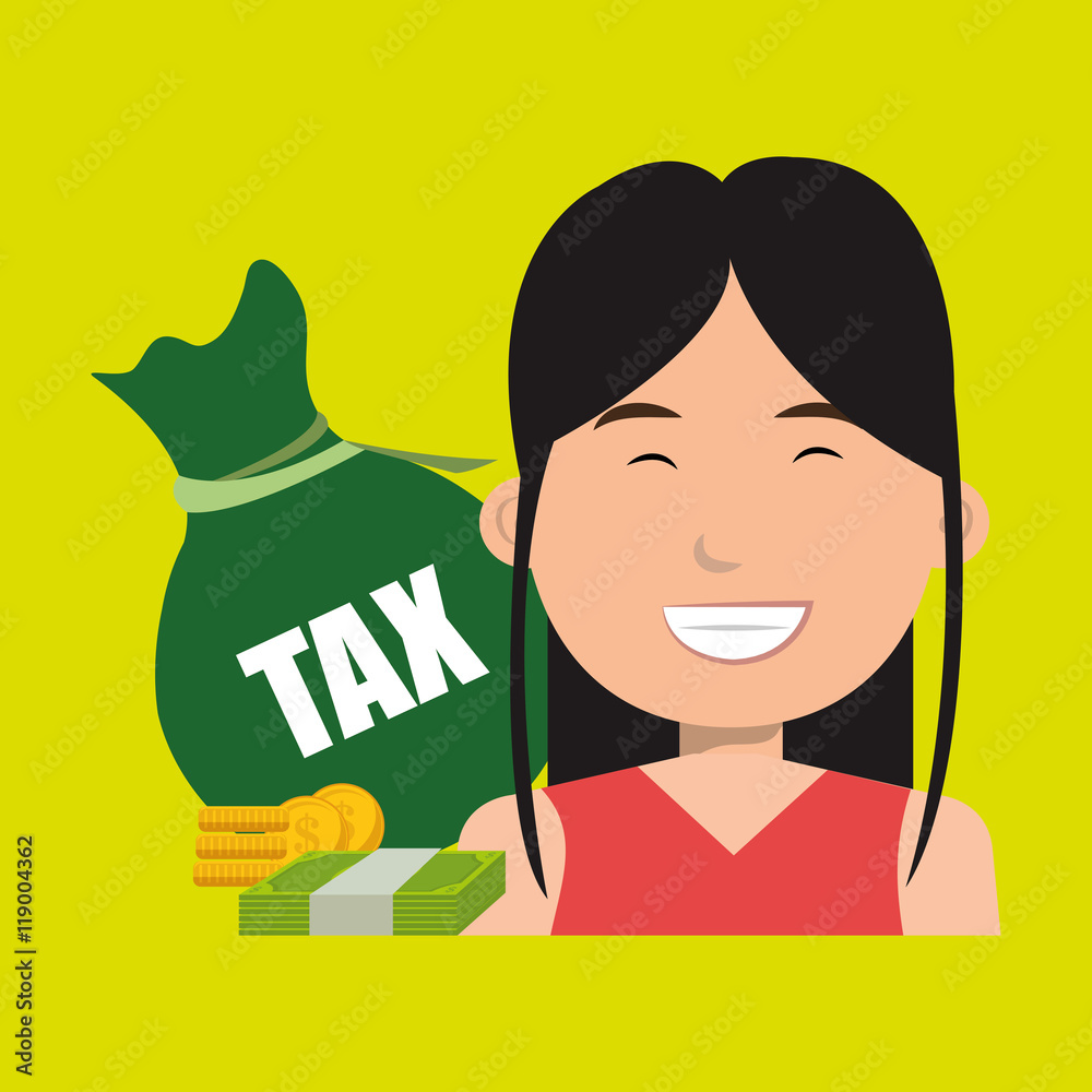 woman money cash coins vector illustration eps 10 woman money cash coins vector illustration eps 10