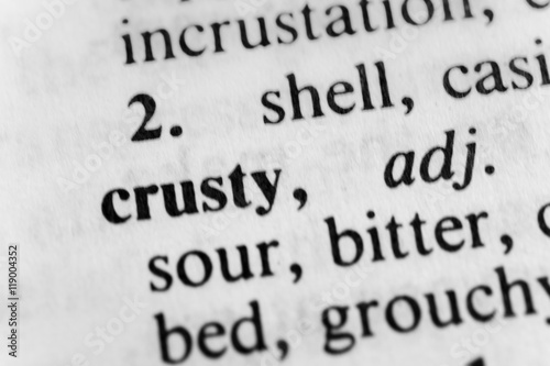 Obraz na płótnie Crusty