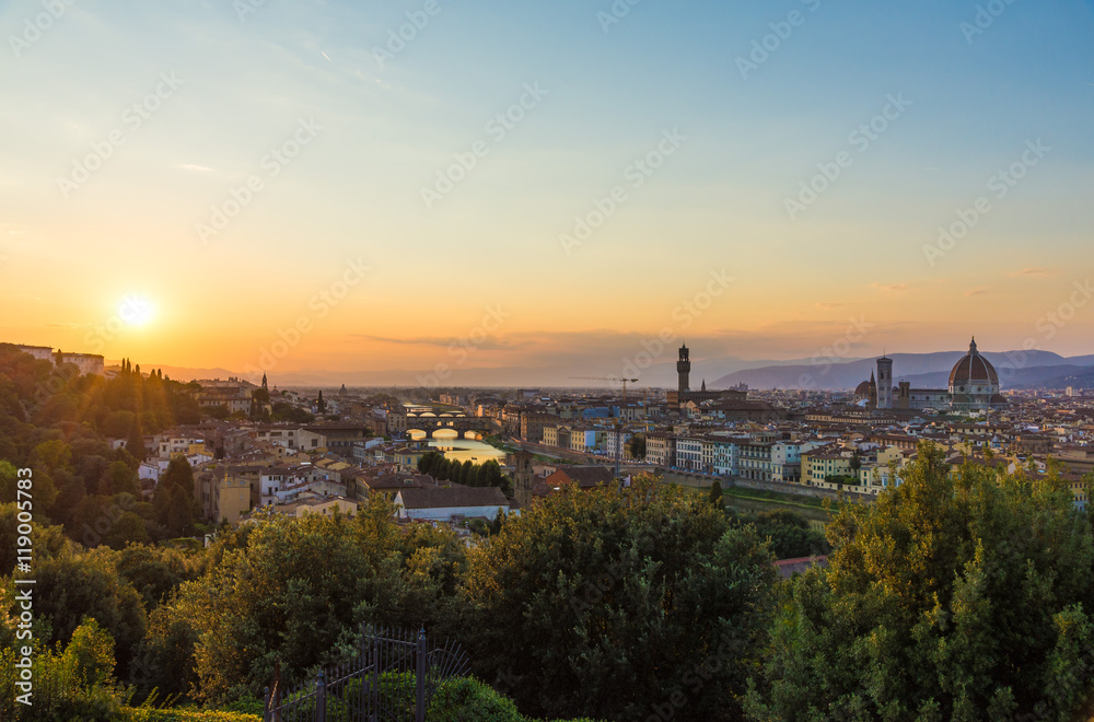 Florence, Italy - The capital of Renaissance's art and Tuscany region.