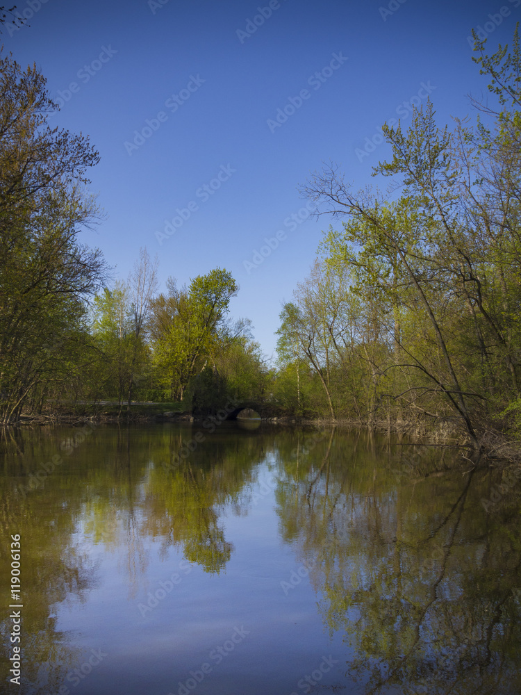 Spring landscape Spring landscape
