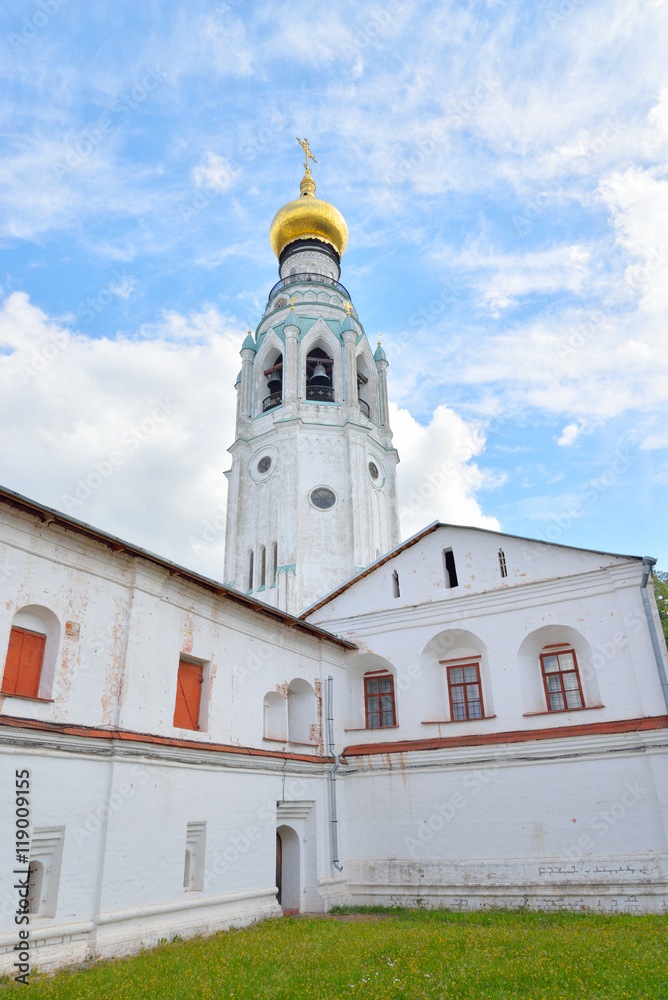 Bell tower of Sophia Cathedral in Vologda.