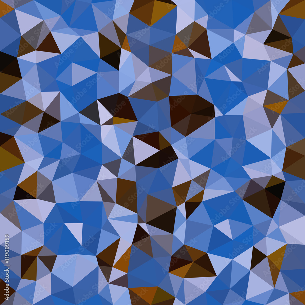 Obraz premium Kaleidoscopic low poly triangle style vector mosaic background