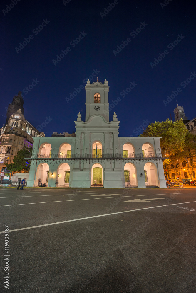 Fototapeta premium Cabildo building in Buenos Aires, Argentina