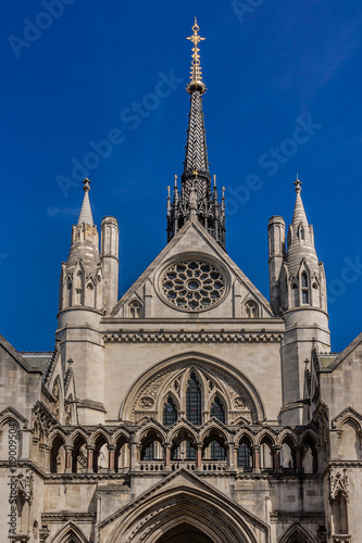 Royal Courts of Justice (1882). London, UK.