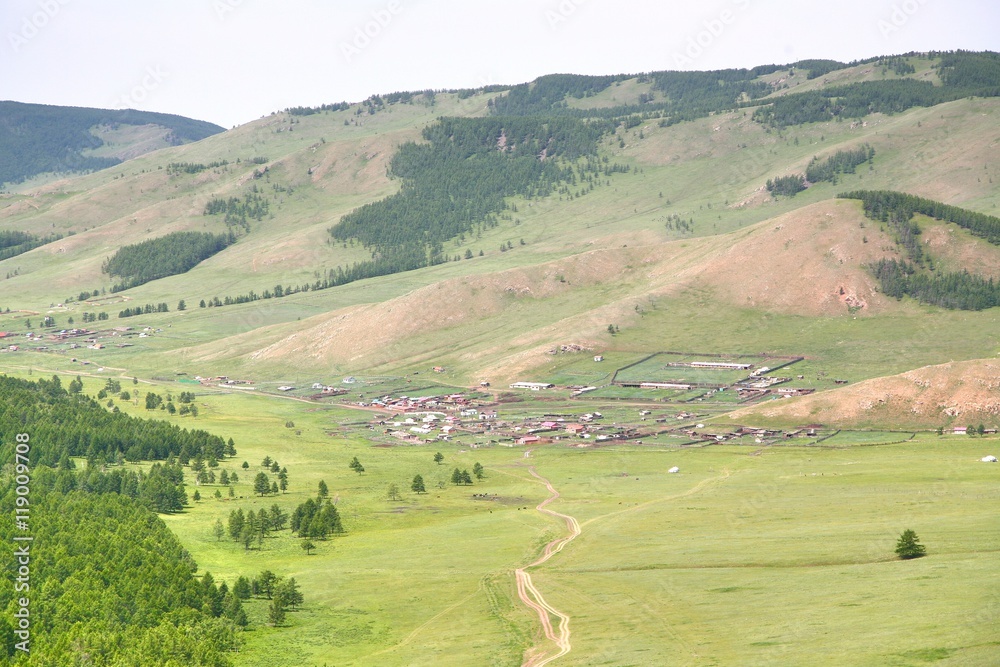  Gorkhi-Terelj National Park at Ulaanbaatar , Mongolia