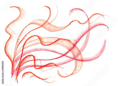 Colorful watercolor abstract background.