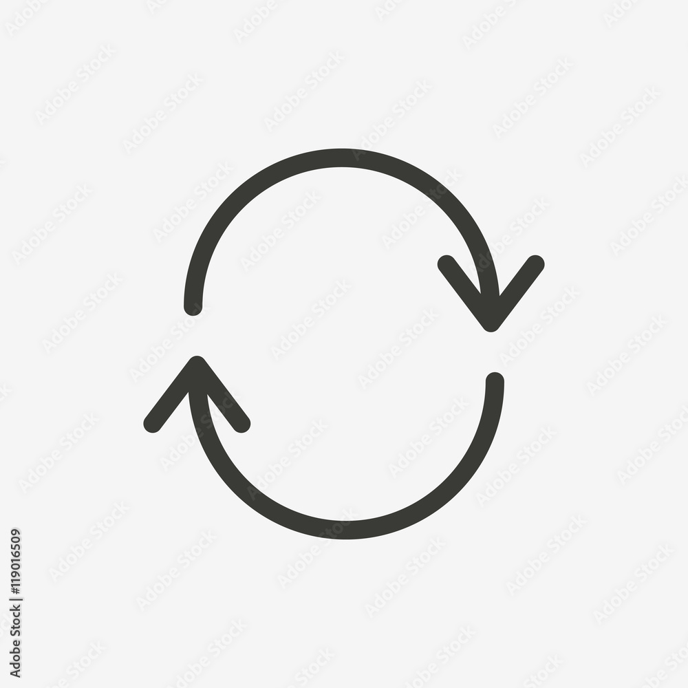 refresh sign icon refresh sign icon