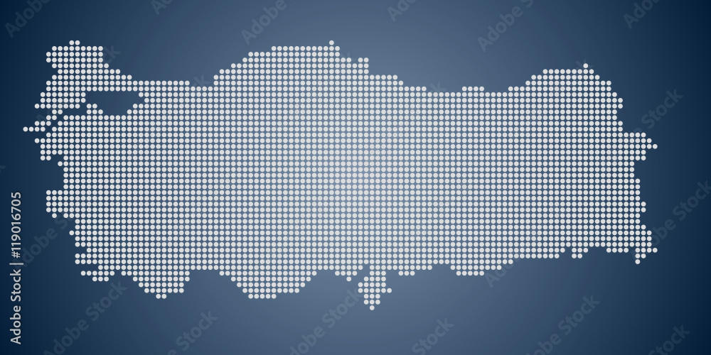 The Turkey Map - Pixel 