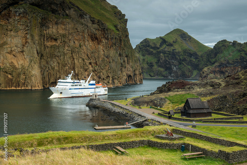 Heimaey island, south of Iceland photo