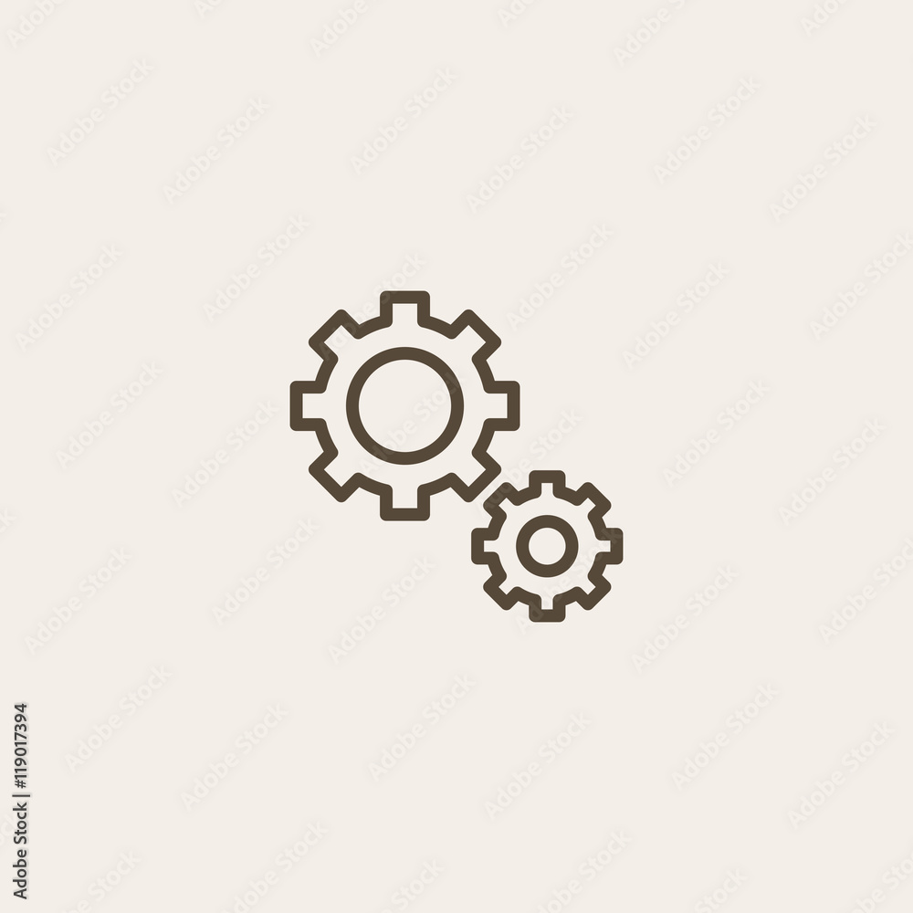 gear setting icon gear setting icon