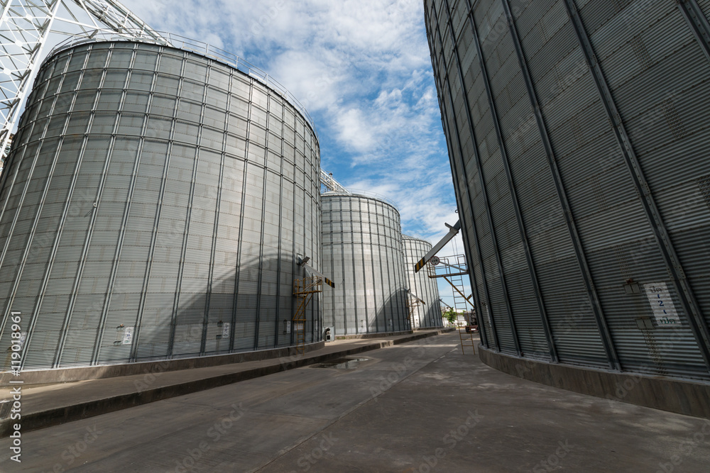 Grain storage silos Grain storage silos