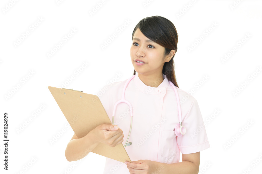 笑顔の看護師 笑顔の看護師