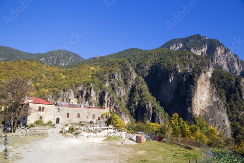 Monastery Stomiou in Konitsa Ioannina Greece photo