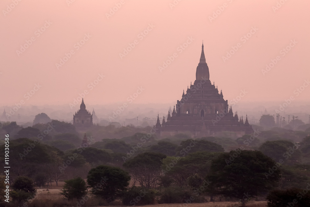 Pagoda in Bagan earlier this year