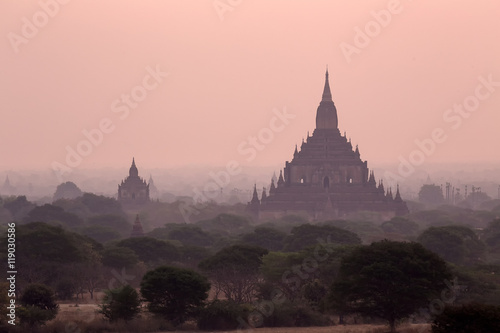 Pagoda in Bagan earlier this year