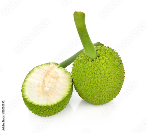 breadfruit isolate on white background