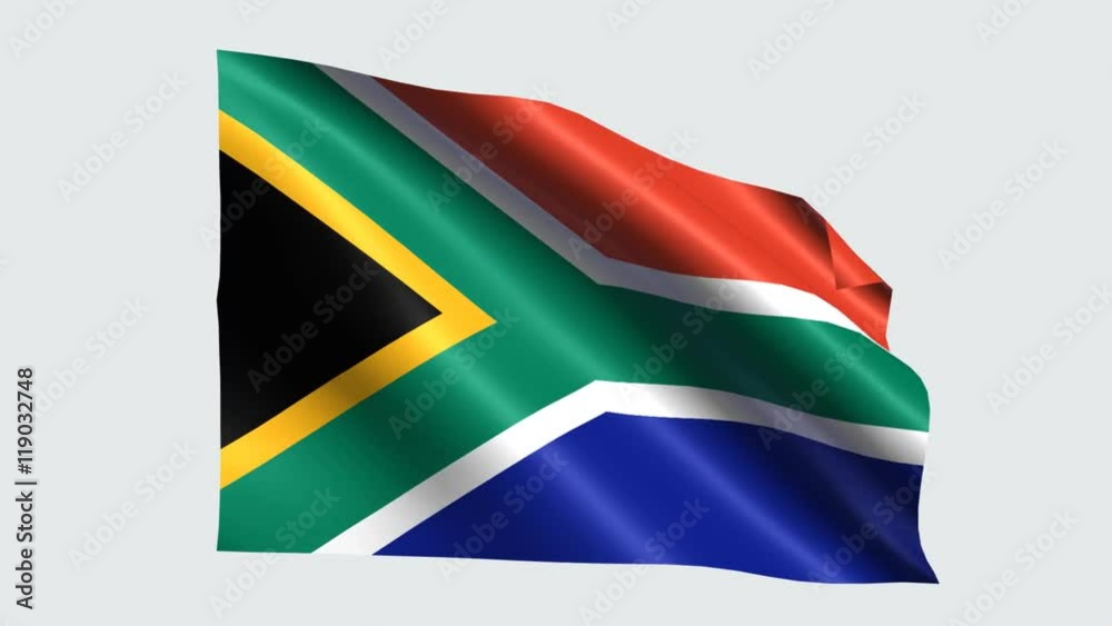 south africa flag with transparent background south africa flag with transparent background