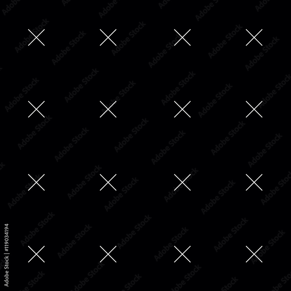 Minimal monochrome hand drawn pattern cross Minimal monochrome hand drawn pattern cross