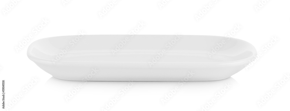 white bowl isolated on white  background