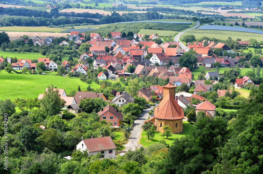 Weingarts -  Dorf in der Fränkischen Schweiz