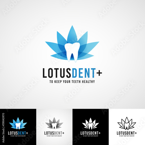 Creative dental vector logo. Teethcare icon set. dentist clinic insignia, oral hygienist concept for stationary, tooth branding t-shirts picture, business card graphic, medical products or medicine