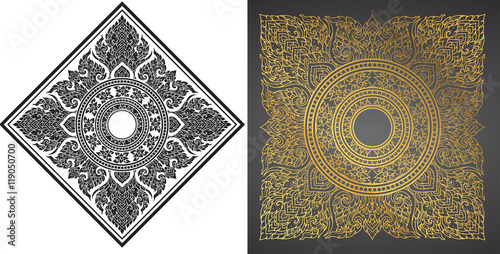 abstract thai tradition cover