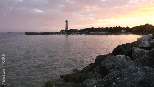 coucher de soleil sur dt georges de didonne photo