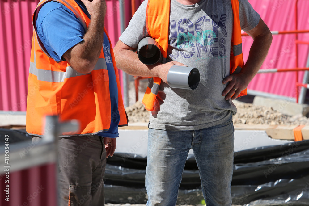 Fototapeta premium Construction site