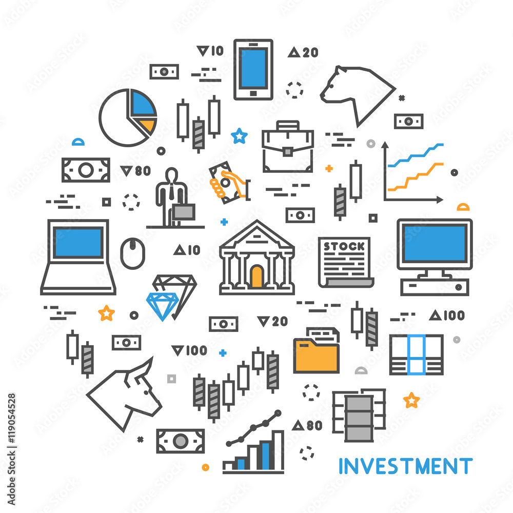 Round line concept for investment