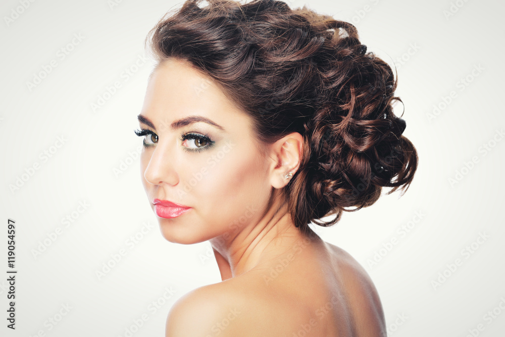 Fototapeta premium beauty style hairstyle