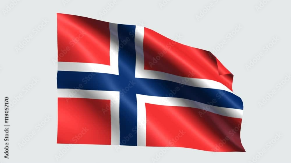 Norway flag with transparent background Norway flag with transparent background