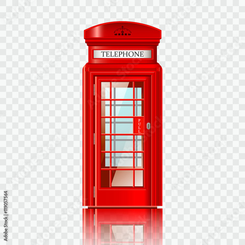 London red telephone box