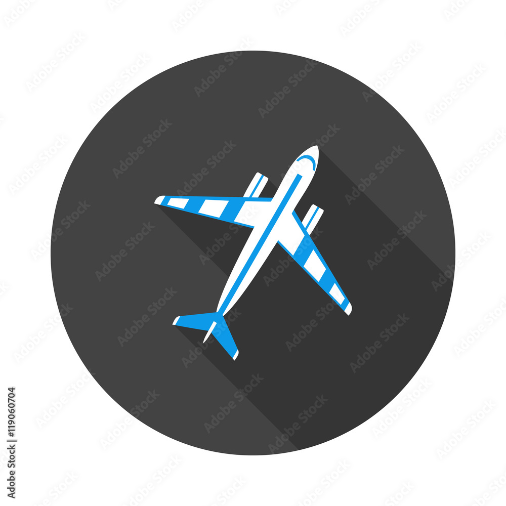 Obraz premium flat icon aircraft