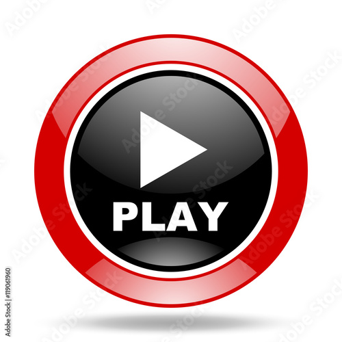 play red and black web glossy round icon Free Download play red and black web glossy round icon - GFXLoad