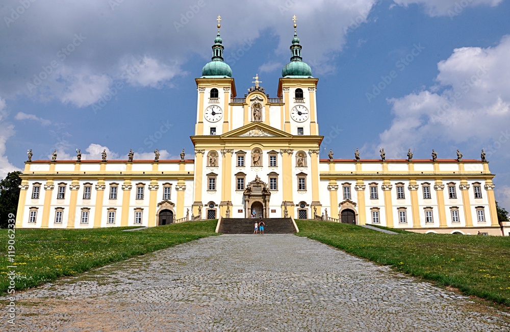 old monastery, the town of Olomouc, Moravia, Czech Republic, Europe