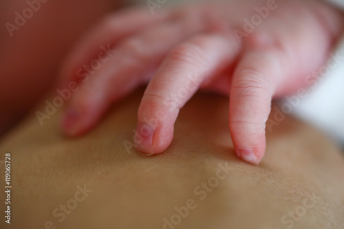 Newborn Baby hand