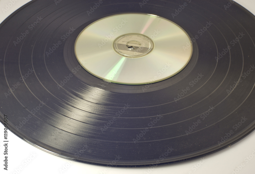 Vinyl records and CD