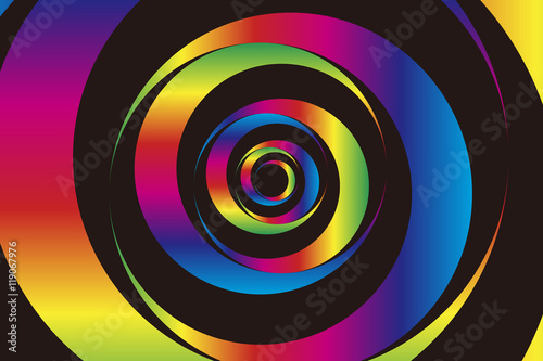 #Background #wallpaper #Vector #Illustration #design #free #free_size #charge_free #colorful #color rainbow,show business,entertainment,party,image  背景素材壁紙,円形,円型,円状,丸,輪,サークル,リング,うずまき,渦巻き,渦潮,環状,リング,回転