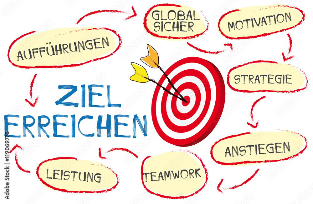 ziel erreichen Adobe Stock