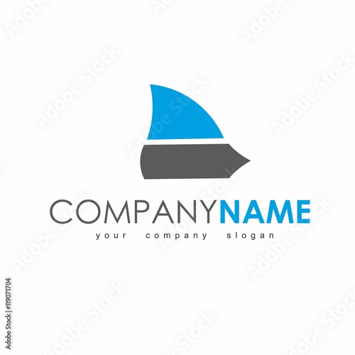 company name logo (modern minimalism)