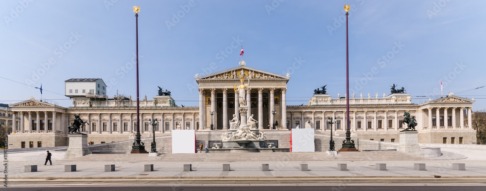 Naklejka premium Wien Parlament, Austria