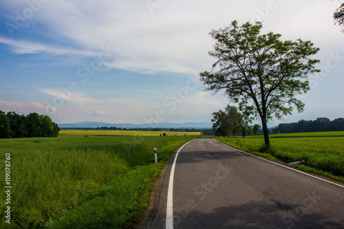 Road in Czech republic.