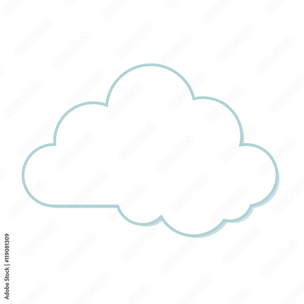 cloud sky weather nature forecast meteorolgy clear day vector illustration cloud sky weather nature forecast meteorolgy clear day vector illustration